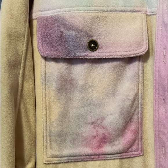 Pilco Multicolor Utility Jacket with Pastel Hues - Picture 4 of 12